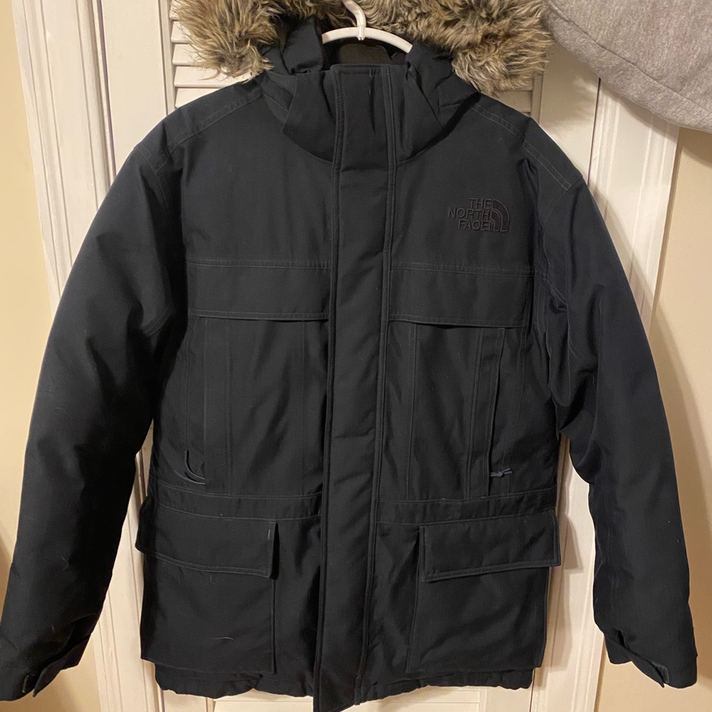 The North Face Men's Black Parka Jacket